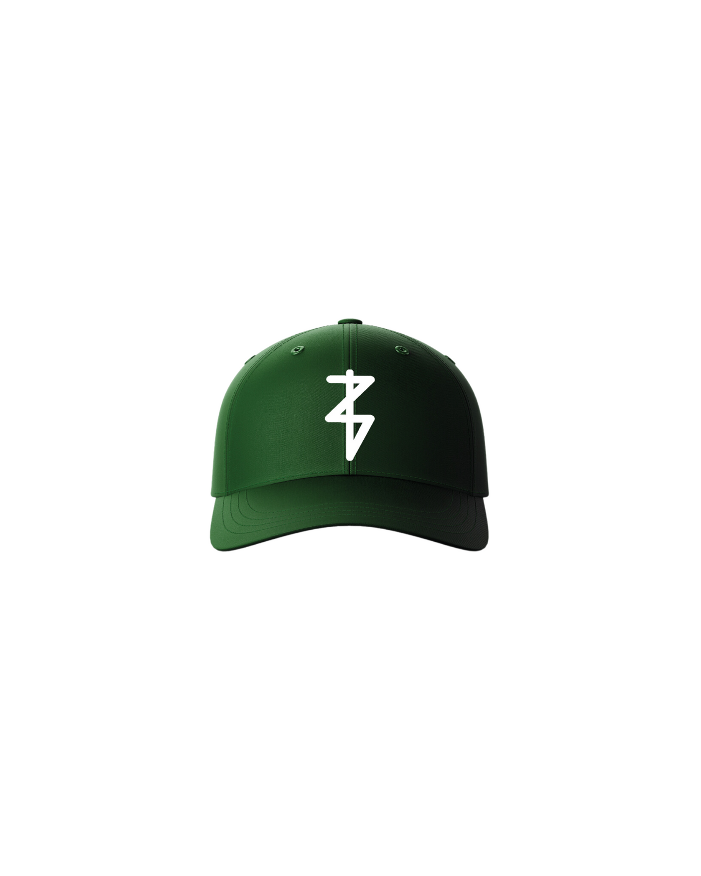 GREEN X WHITE CAP